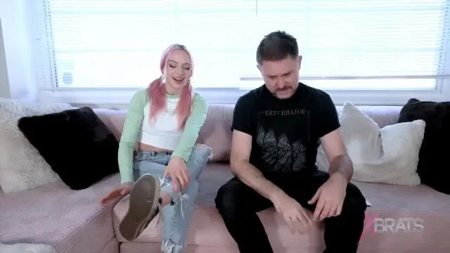 Poster: Bratty Foot Girls: feet mistress femdom - Naomi Swann - From Boyfriend to Foot Cuck