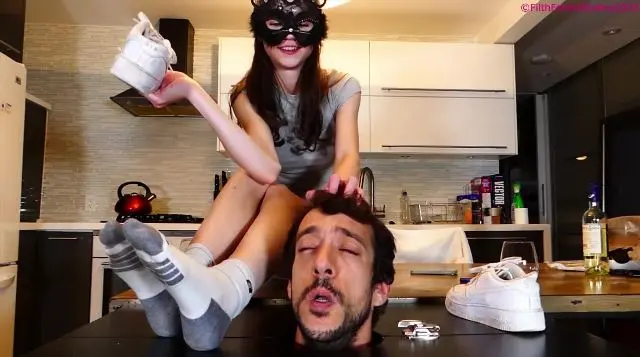 Poster: Filth Fetish Studios: under foot mistress - Super Sweaty Sock tea - Princess Genevieve PREMIERE VIDEO