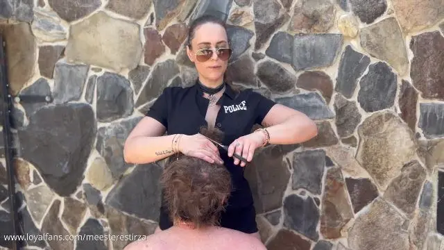 Poster: MISTRESS TIRZA: femdom humiliation extreme - female domination hair cutting and humiliation Poster: MISTRESS TIRZA: femdom humiliation extreme - female domination hair cutting and humiliation