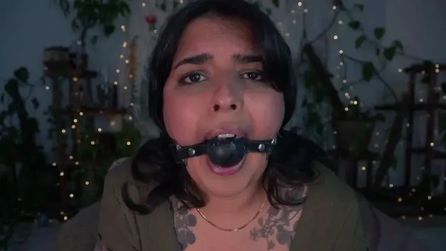 Poster: MayaPetite: femdom chastity ballbusting - STUPID SLUT SPEAKS THROUGH BALLGAG