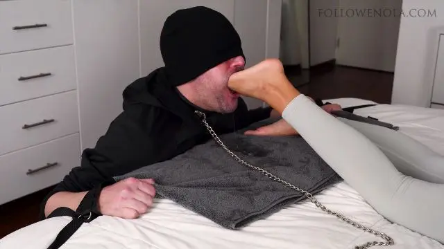 Poster: Mistress Enola Fetish: foot femdom tube - Deep Throat Gagging — My Foot Buried in His Mouth, No Mercy Poster: Mistress Enola Fetish: foot femdom tube - Deep Throat Gagging — My Foot Buried in His Mouth, No Mercy