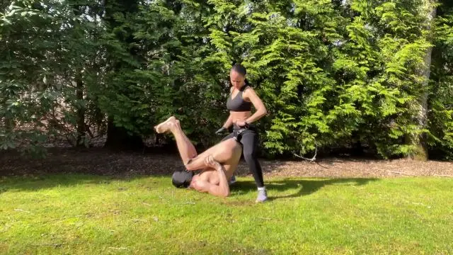 Poster: Tess NYC: chastity femdom strapon - Kink In The Hamptons- Part 2